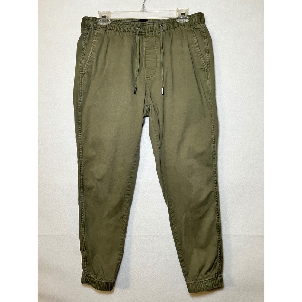 Gap Men's Jogger Pants Olive Green Waist Drawstring Stretch Gorpcore Skater M